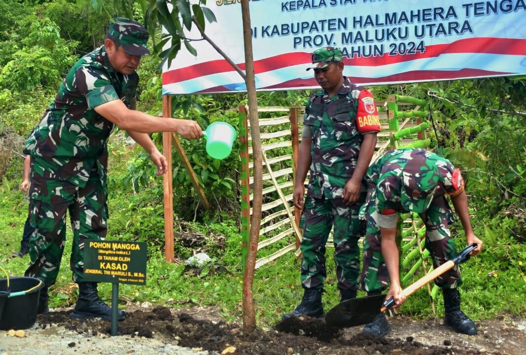 Kini Giliran Masyarakat Maluku Utara Rasakan Manfaat TNI AD Manunggal Air