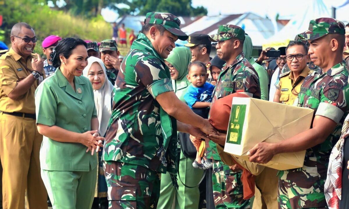 Kini Giliran Masyarakat Maluku Utara Rasakan Manfaat TNI AD Manunggal Air