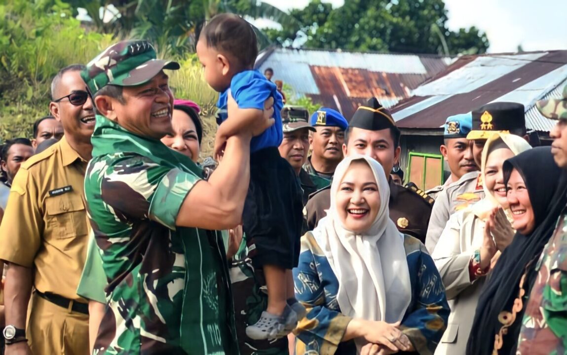 Kini Giliran Masyarakat Maluku Utara Rasakan Manfaat TNI AD Manunggal Air