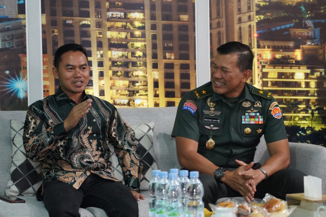 Tingkatkan Publikasi TNI AD, Dispenad Gandeng Sinpo TV