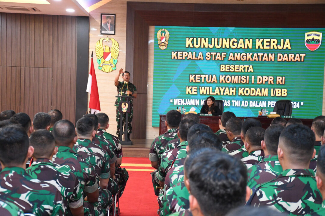 Kasad Kembali Tegaskan Netralitas , Ketua Komisi I DPR RI Yakin TNI Netral !