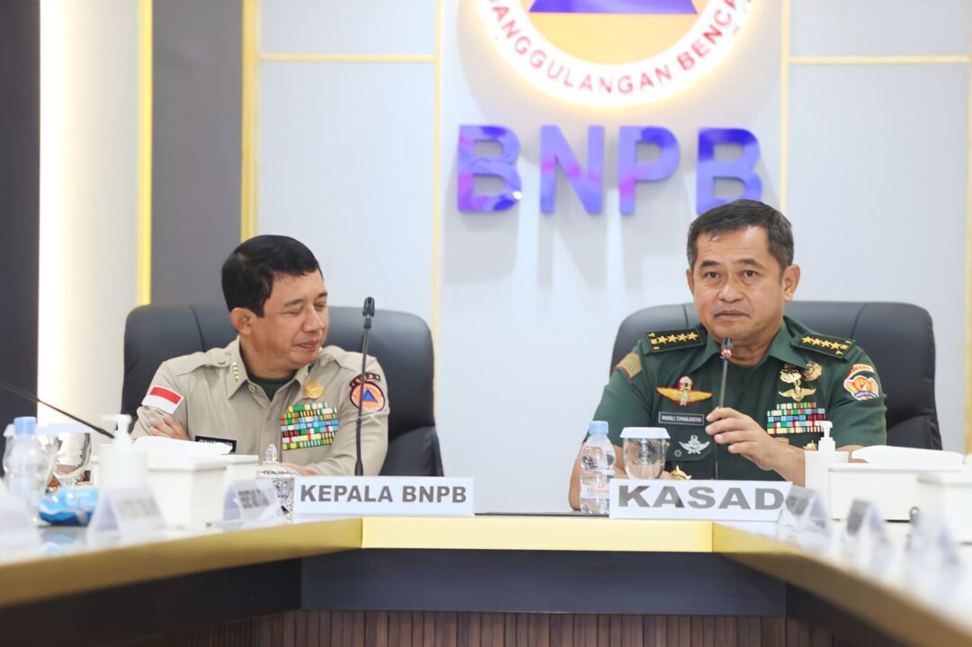 Perkuat Kapasitas Indonesia Hadapi Bencana, TNI AD Kolaborasi Dengan BNPB