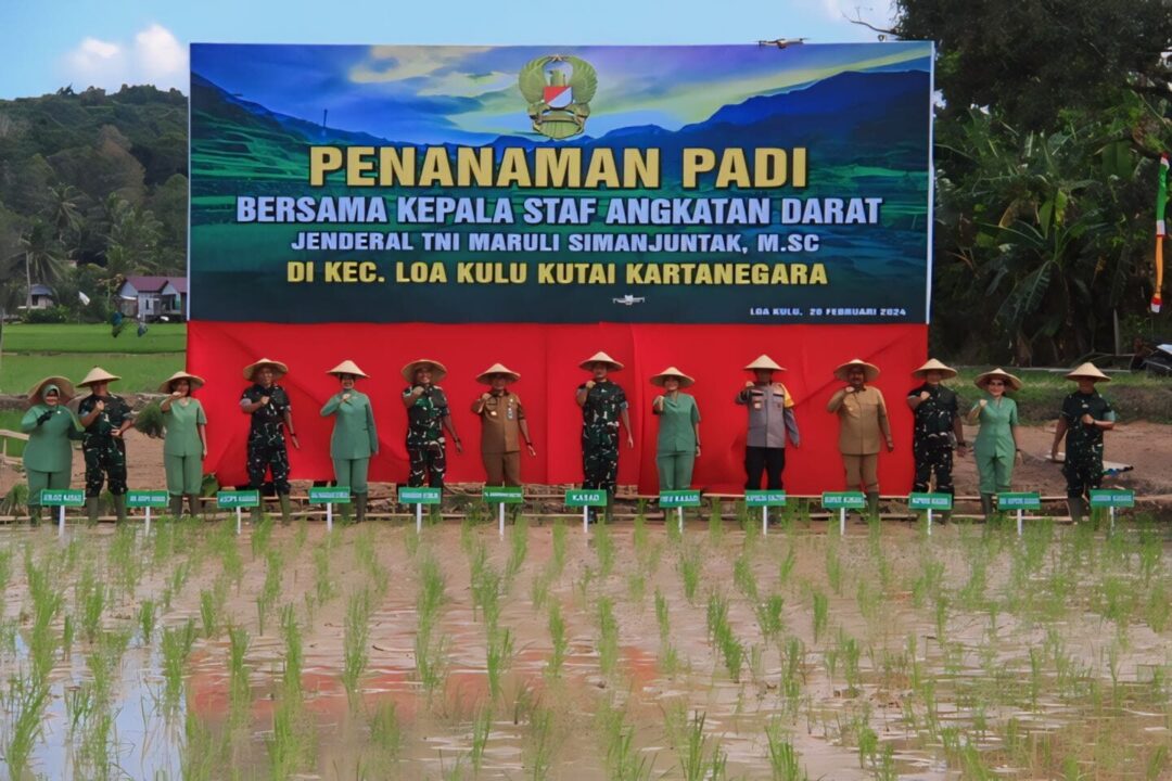 Kasad : Semoga 89 Sumber Air Bersih Ini Dapat Menyokong Sustainabilitas Kehidupan Rakyat Kaltim