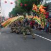 Atraksi Barongsai Naga Guntur Geni Kostrad Meriahkan Festival Cap Go Meh di Kota Magelang