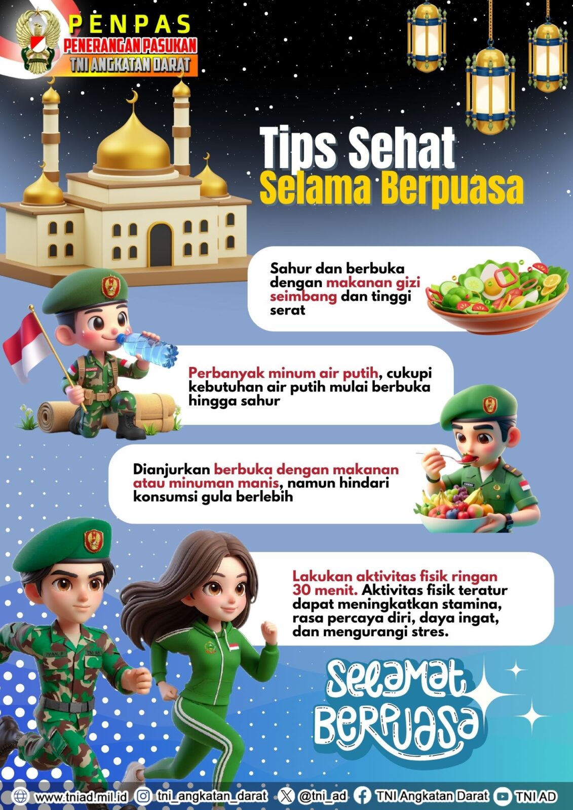 Tips Sehat Selama Berpuasa