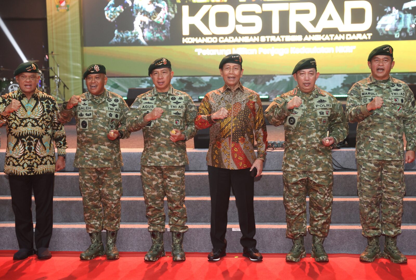 63 Tahun Pengabdian Kostrad, Panglima TNI dan Kasad Hadirkan Sesepuh Prajurit Cakra