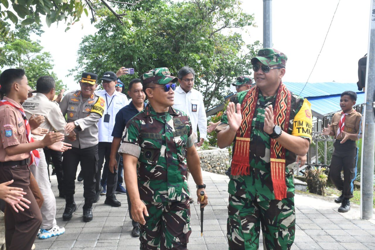 Wasev ke Mamuju, Waaster Kasad Harap TMMD 119 Bermanfaat Untuk Masyarakat