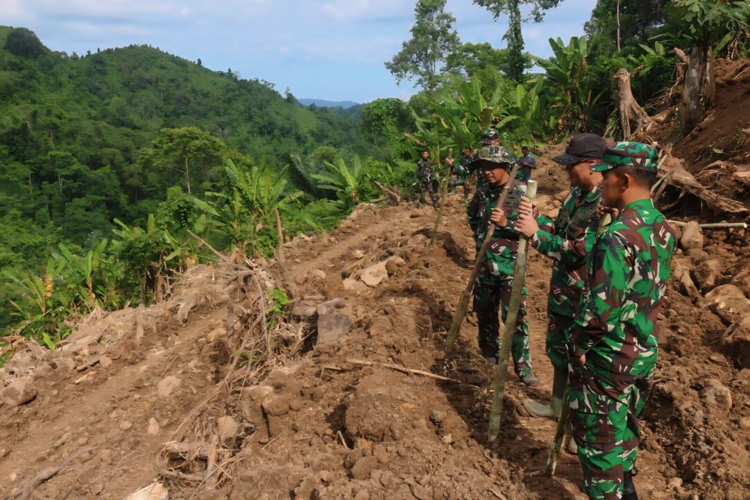 Wujudkan Ketahanan Pangan, Danrem 142/Tatag Tanam Perdana Jagung di Lokasi Food Estate