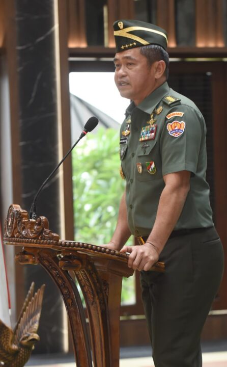 21 Pati TNI AD Naik Pangkat, Wakasad Sandang Bintang Tiga