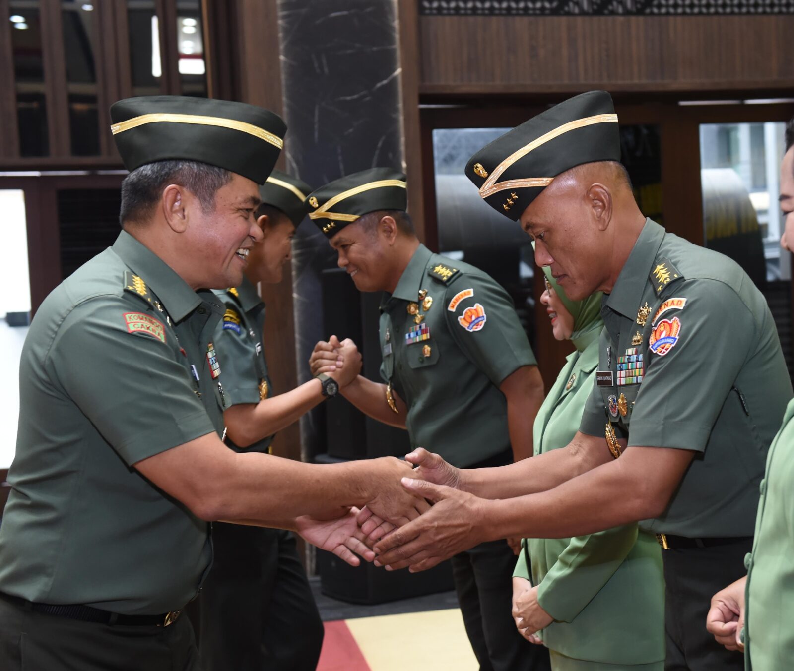 21 Pati TNI AD Naik Pangkat, Wakasad Sandang Bintang Tiga