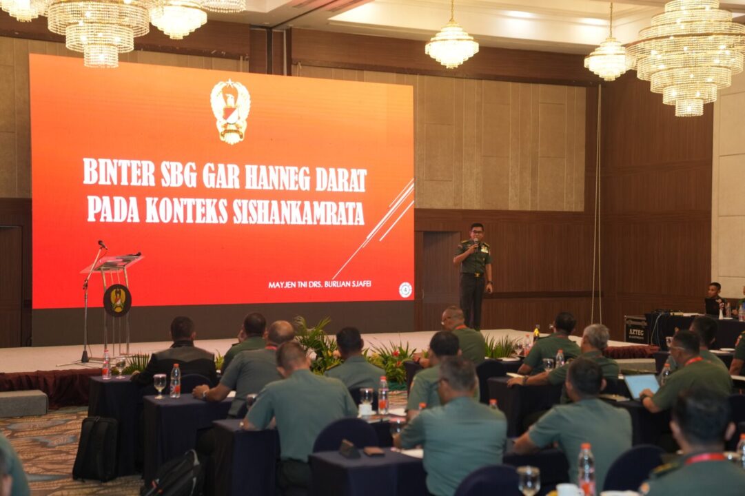 Staf Teritorial TNI AD Gelar Sosialisasi Komponen Pendukung