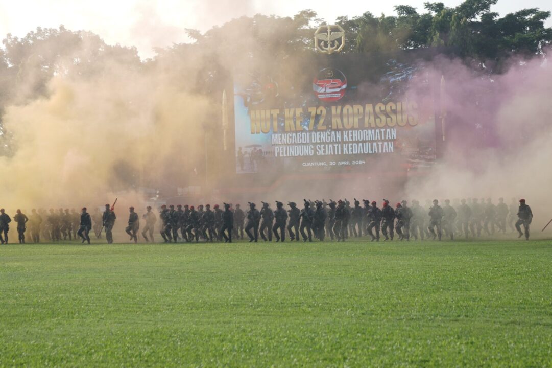 Kasad Hadiri Perayaan HUT ke-72 Kopassus