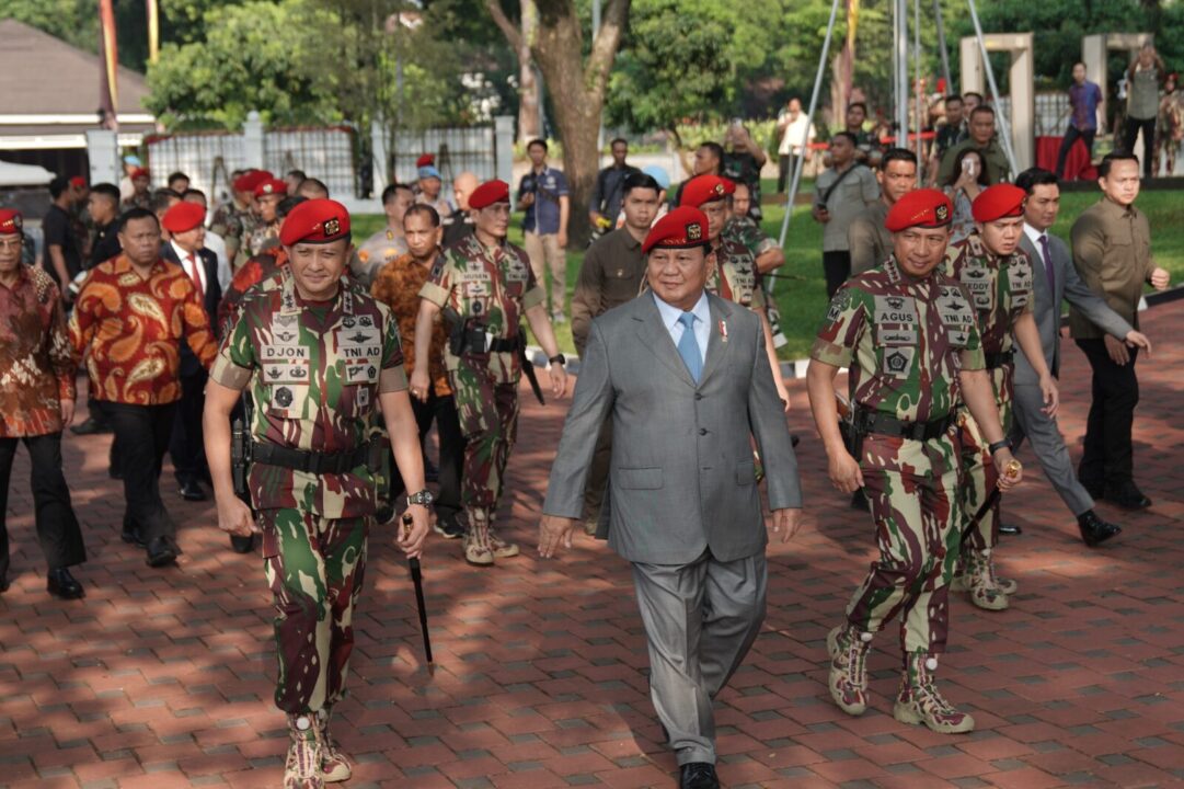 Kasad Hadiri Perayaan HUT ke-72 Kopassus