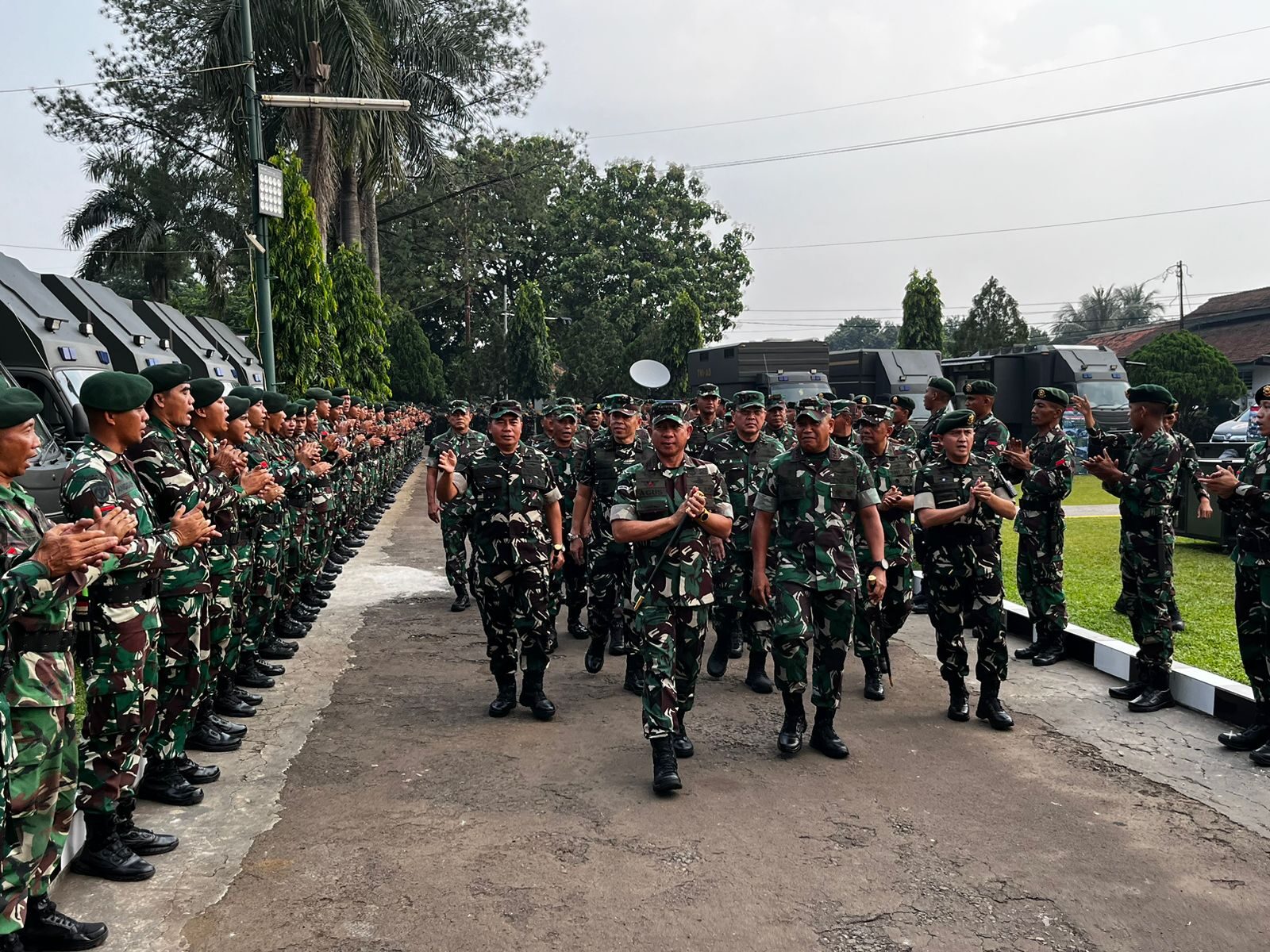 Tinjau Rumah Sakit Lapangan, Panglima TNI Inspeksi Kesiapan Misi ke Gaza