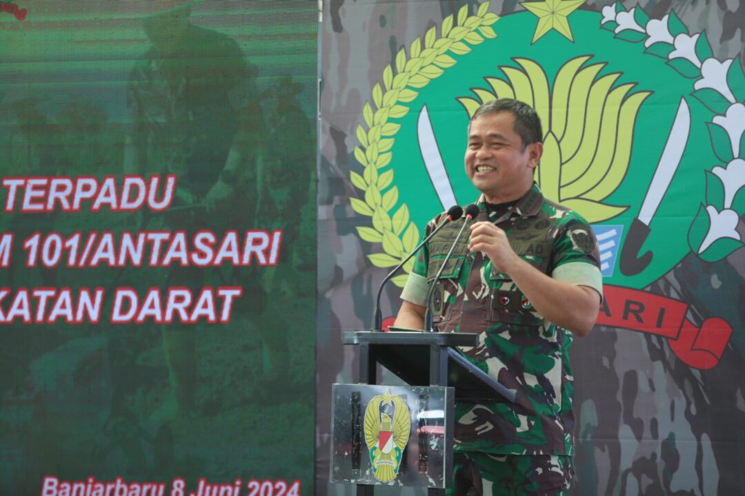 Kasad Kick Off Ketahanan Pangan Terpadu Wilayah Kodim 1006/Banjar