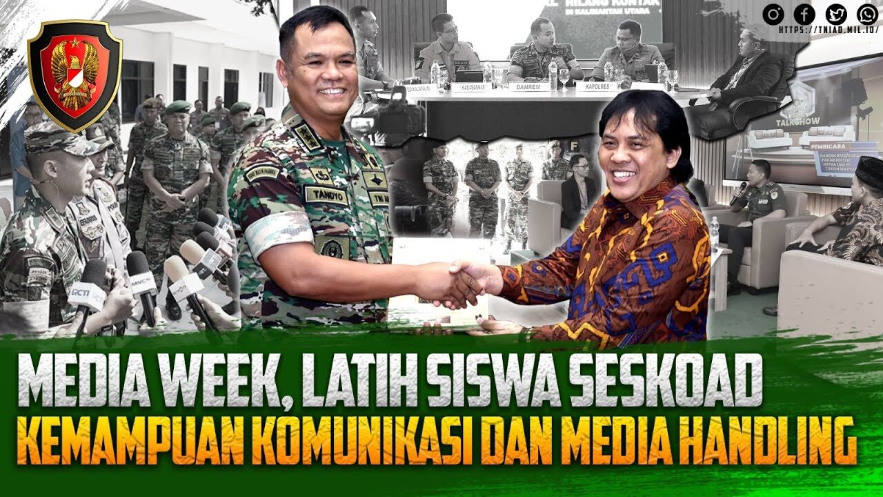 Media Week, Latih Siswa Seskoad Kemampuan Komunikasi dan Media Handling
