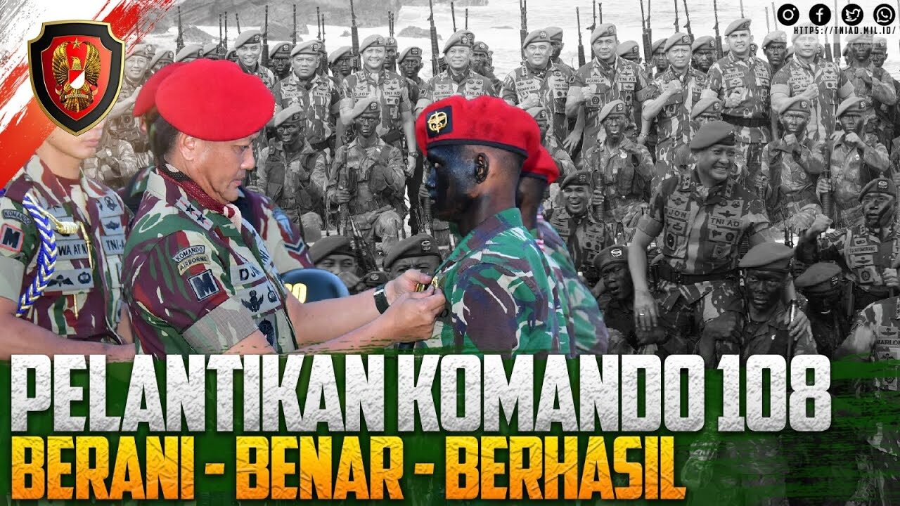 Pelantikan Komando 108, Berani-Benar-Berhasil