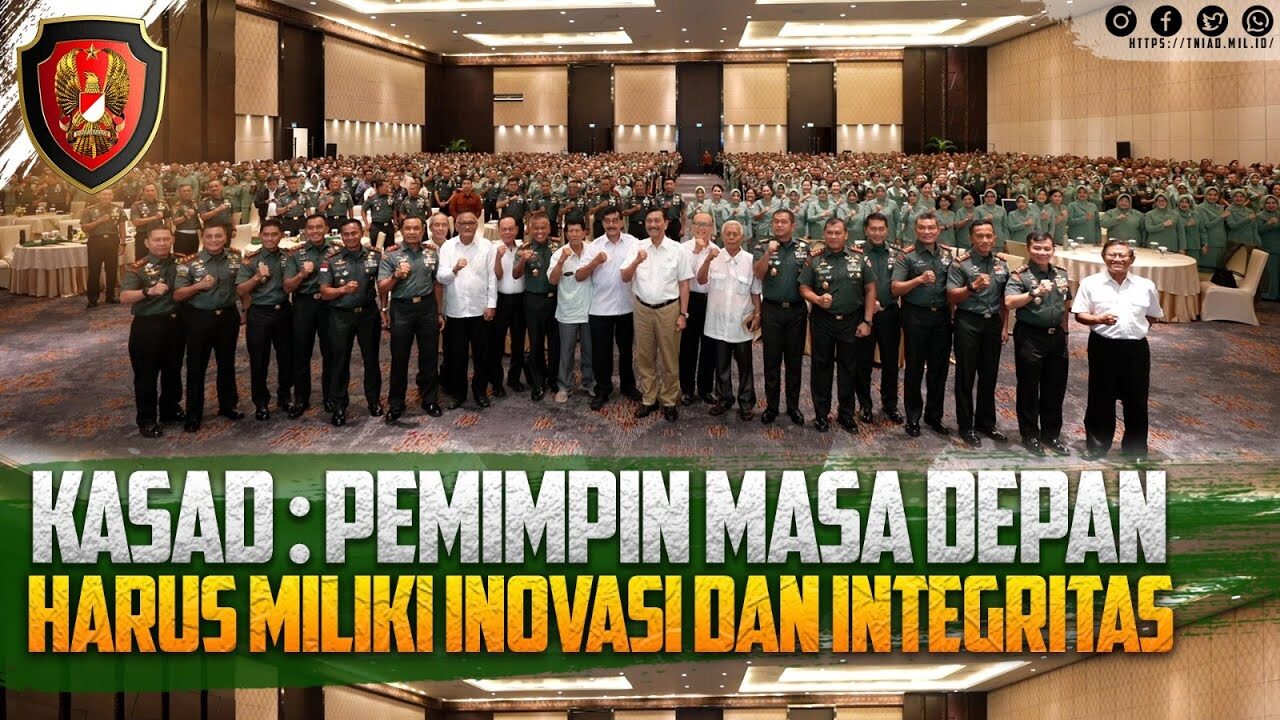 Kasad : Pemimpin Masa Depan Harus Miliki Inovasi dan Integritas