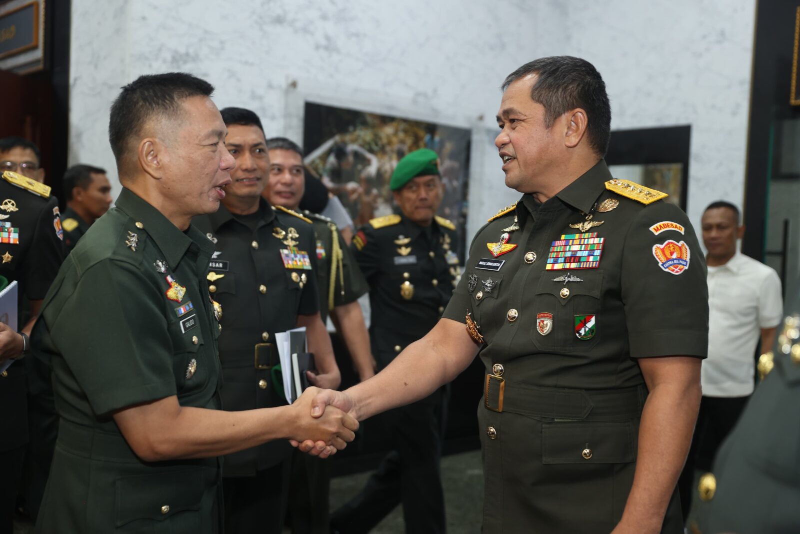 Kasad Filipina : Kami Berharap Dapat Meningkatkan Kerja Sama Dengan TNI AD