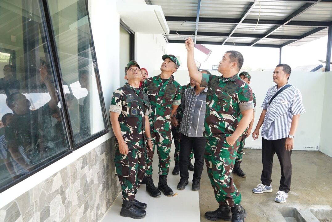 Kasad Tinjau Pembangunan Makodim Labuan Bajo dan Resmikan Sumur Bor