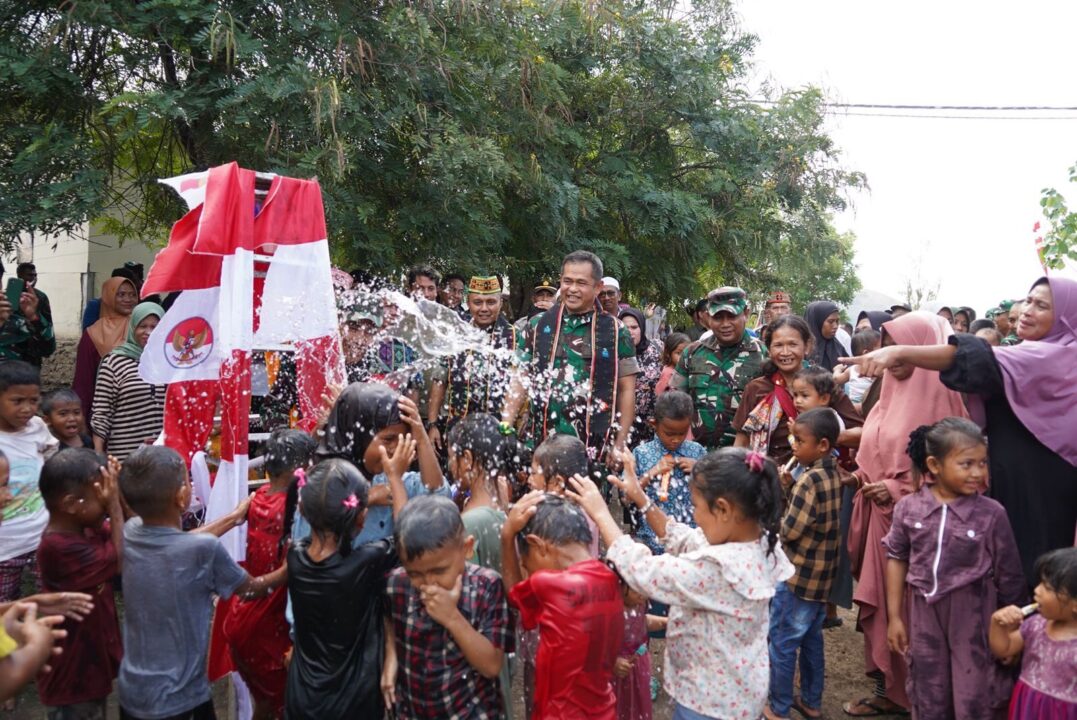 Kasad Tinjau Pembangunan Makodim Labuan Bajo dan Resmikan Sumur Bor