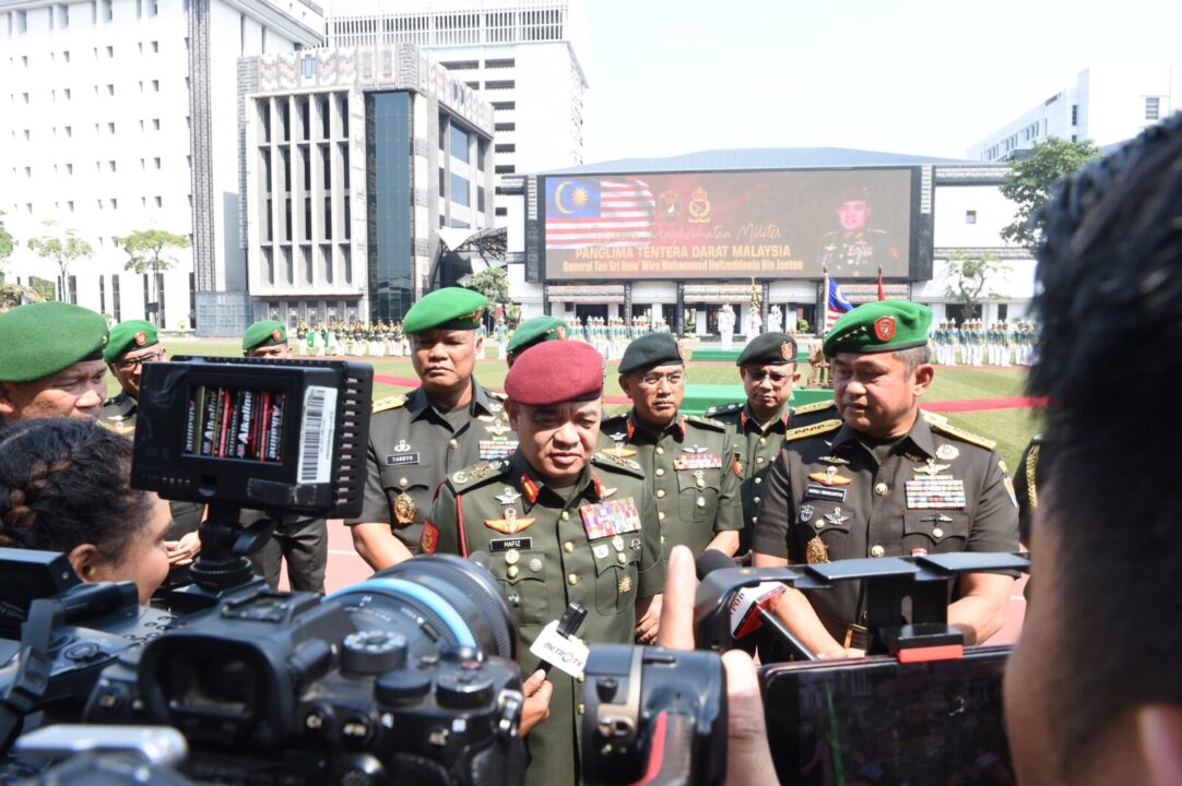 Terima Kunjungan Kehormatan Panglima Tentera Darat Malaysia, Kasad Bahas 3 Hal Penting