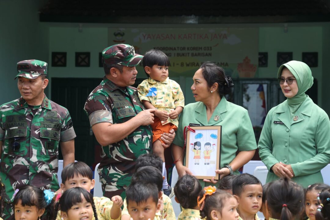 Kasad : Pendidikan Adalah Kunci Masa Depan Anak