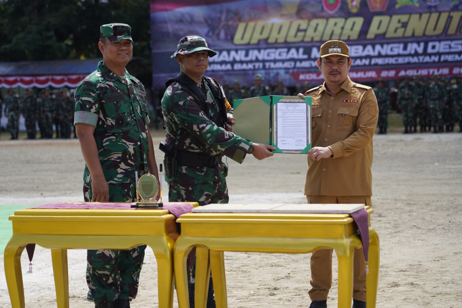 Wakasad : TMMD 121 Kolaka Timur, Wujud Nyata Sinergi untuk Pembangunan