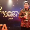 Kasad Terima Penghargaan Nawacita Awards 2024