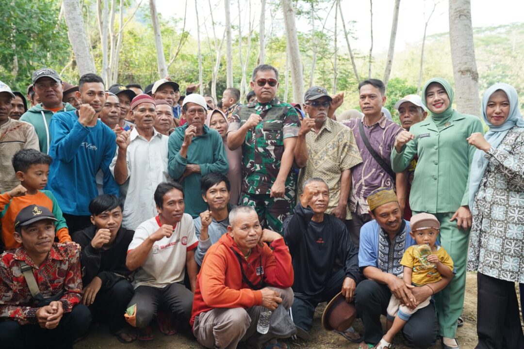 Resmikan Dam Parit Irigasi, Kasad Dorong Hanpangan untuk Sejahterakan Ribuan Petani Sukabumi