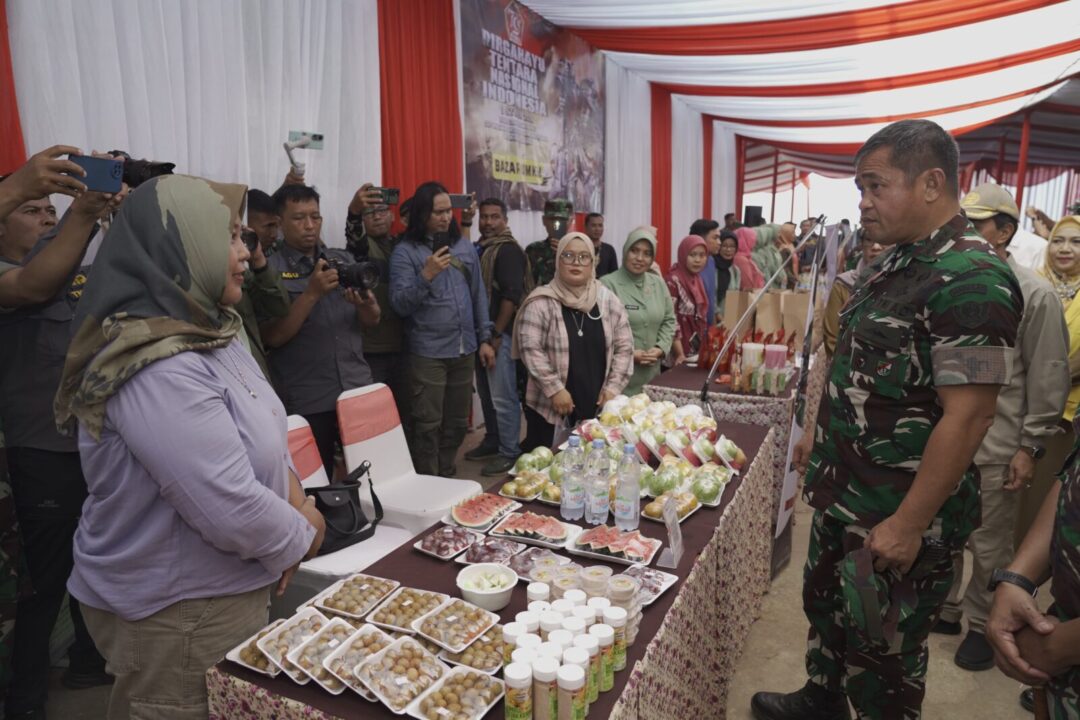 Resmikan Dam Parit Irigasi, Kasad Dorong Hanpangan untuk Sejahterakan Ribuan Petani Sukabumi