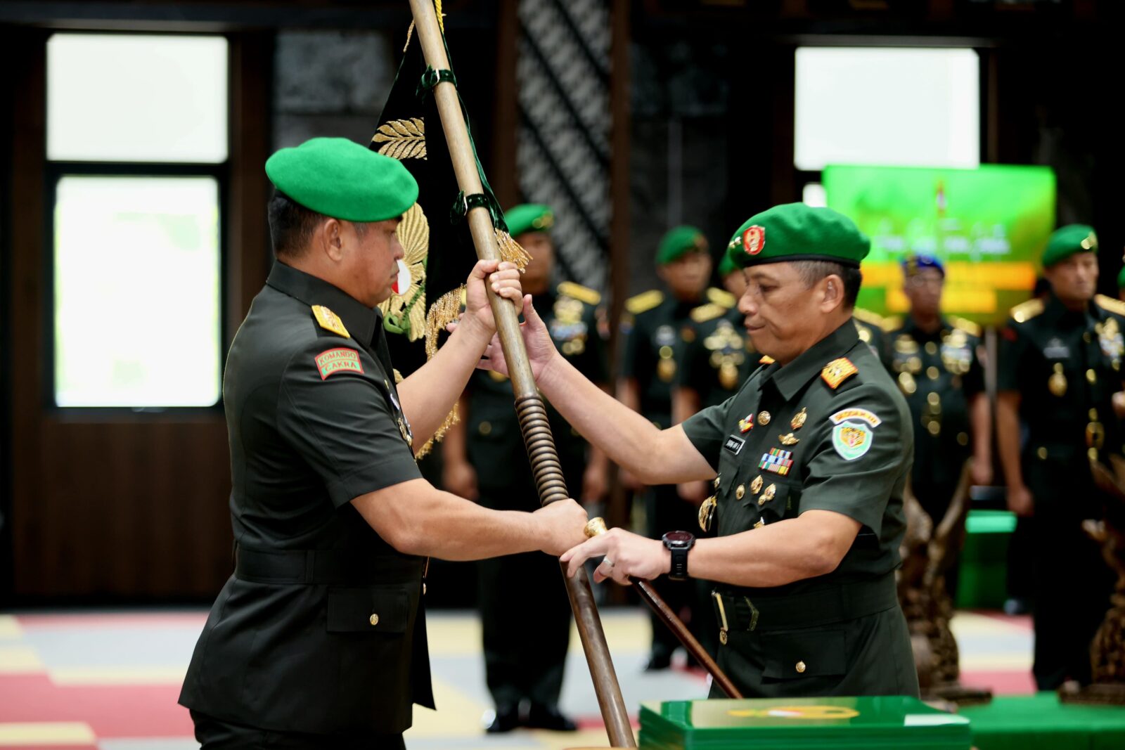 Kasad Pimpin Sertijab Dua Pangdam dan Tiga Jabatan Strategis TNI AD