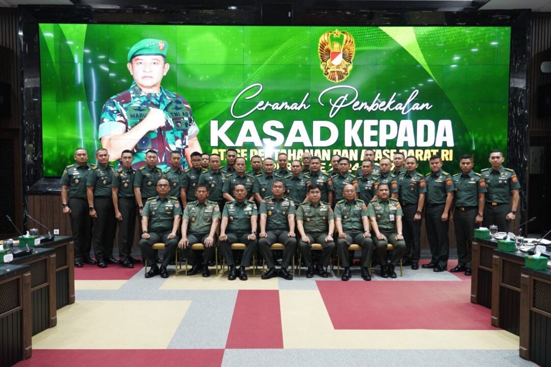 Perkuat Diplomasi Militer, Kasad Berikan Pembekalan Kepada Calon Athan dan Atase Darat