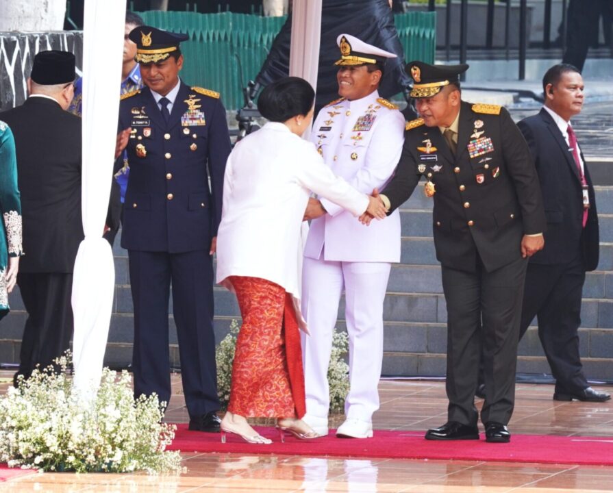 Kasad Dampingi Presiden Jokowi Peringati Kesaktian Pancasila di Monumen Lubang Buaya