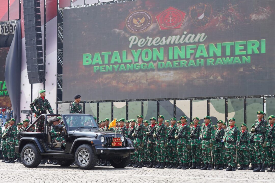 Kasad : Batalyon Penyangga Daerah Rawan Dukung Keamanan dan Percepatan Pembangunan