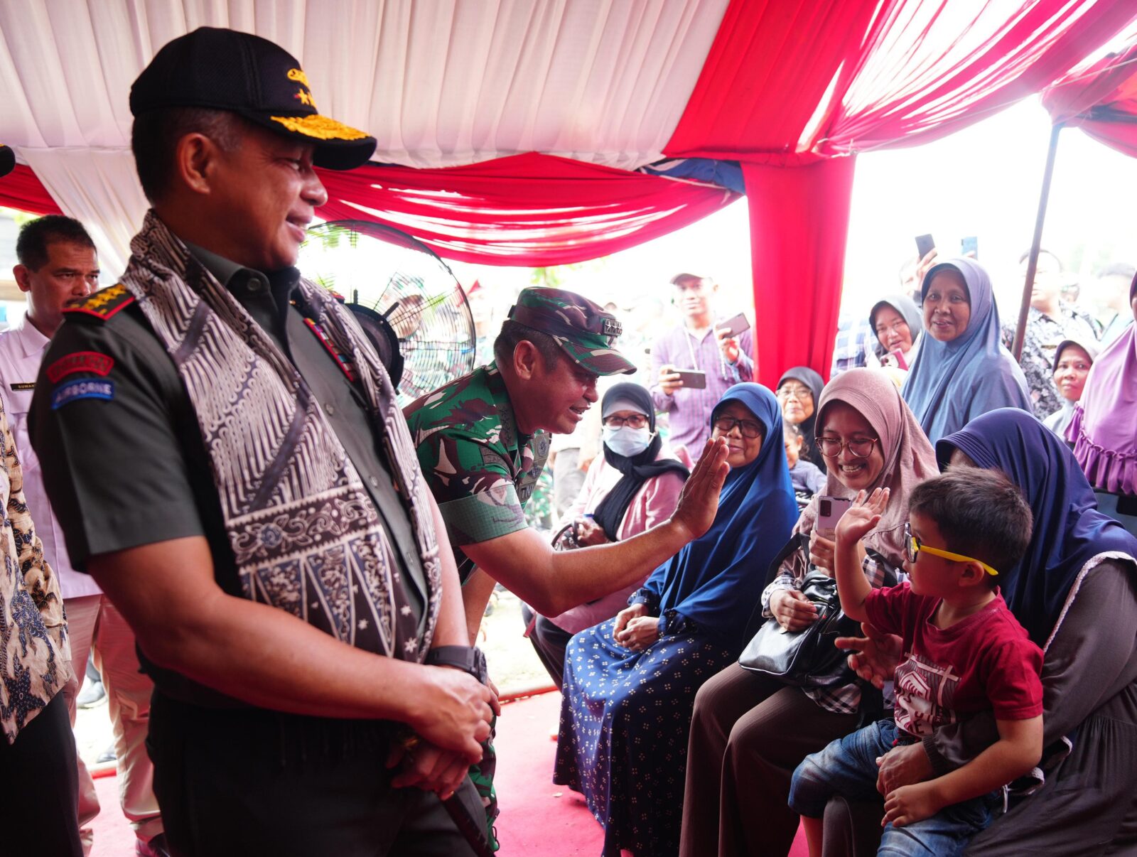 Solusi Irigasi Ratusan Hektar Sawah di Banyumas, Panglima TNI dan Kasad Resmikan Instalasi Pompa Hidram