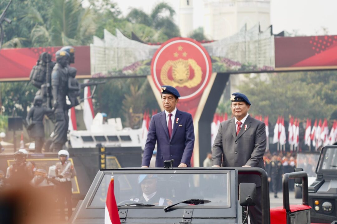 Kasad Saksikan 15 Ribu Personel Polri Apel Kesiapan Pengamanan Pelantikan Presiden dan Wapres RI