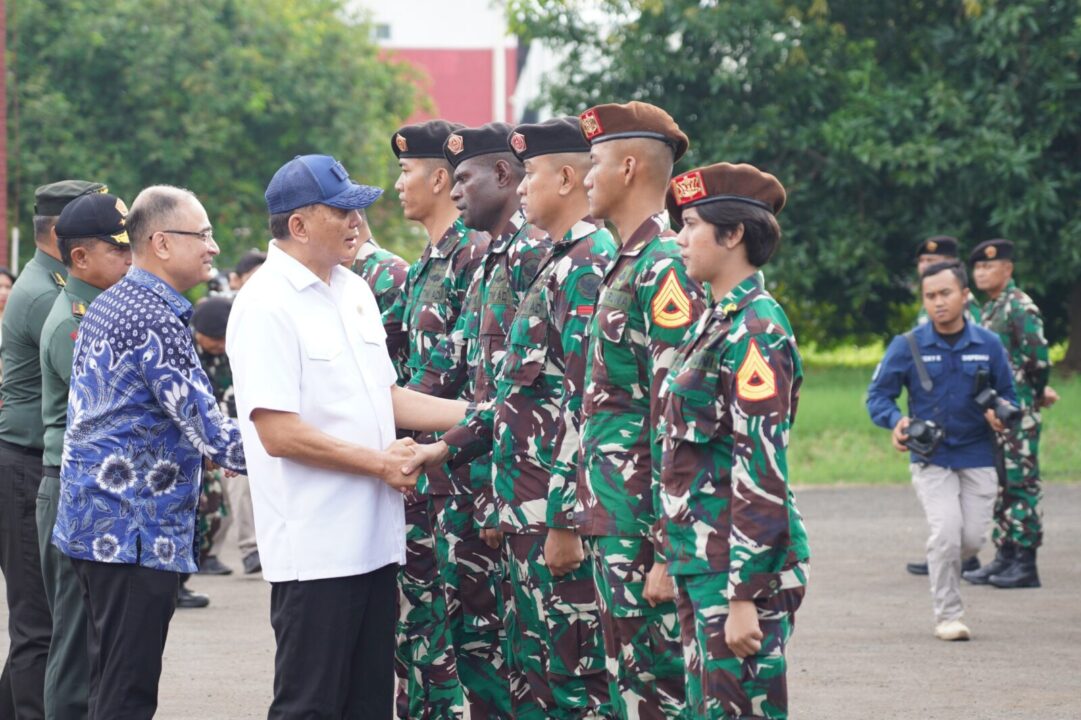 Kasad Hadiri Upacara Pemberangkatan Kontingen Patriot Indonesia ke India