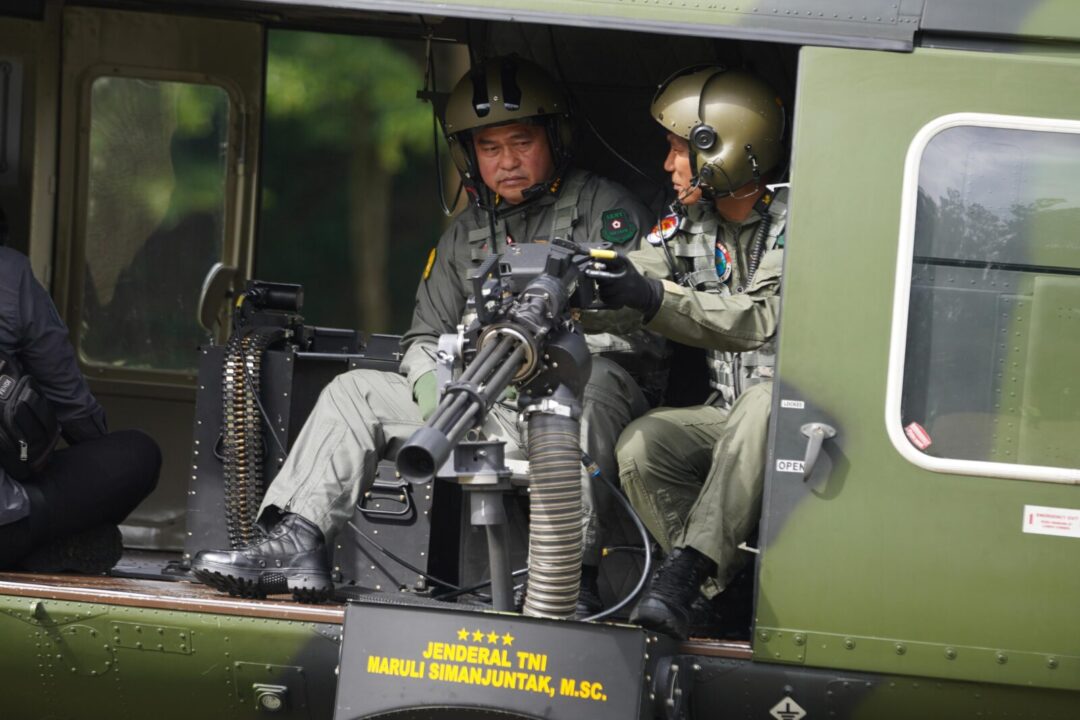 Usai Menembak Langsung dari Heli Puspenerbad, Kasad: Saya Cukup Puas