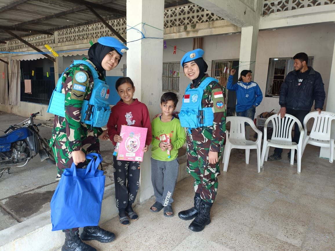 FC CIMIC Unit UNIFIL Perkuat Hubungan Dengan Masyarakat Lebanon Melalui CEW