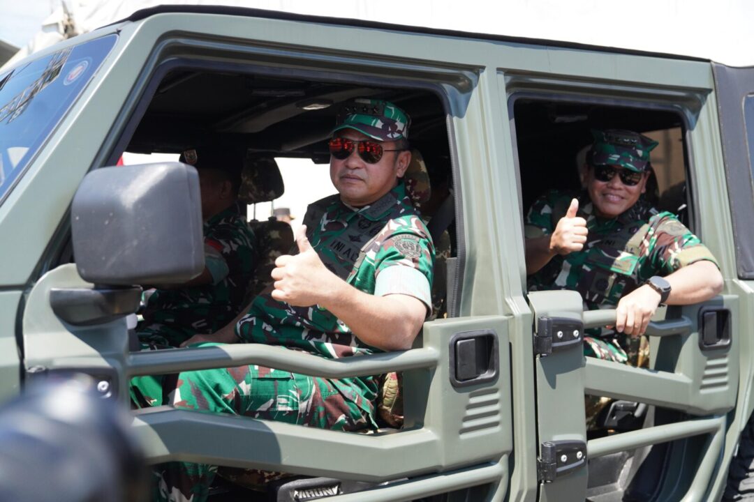 Kasad Terima Ransus Maung dari Menhan, Perkuat Mobilitas Satuan TNI AD