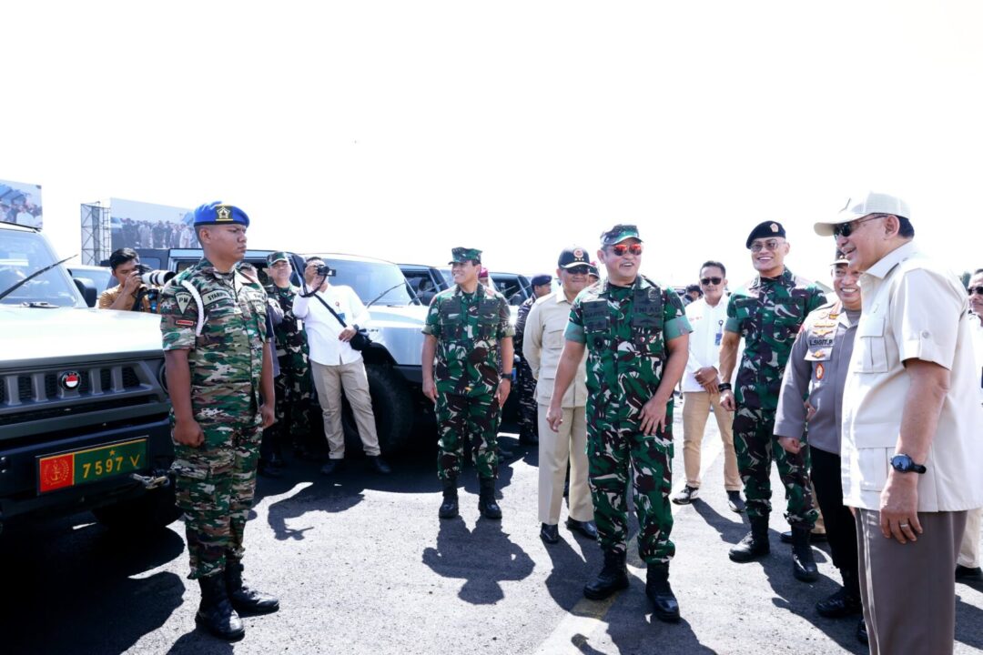 Kasad Terima Ransus Maung dari Menhan, Perkuat Mobilitas Satuan TNI AD