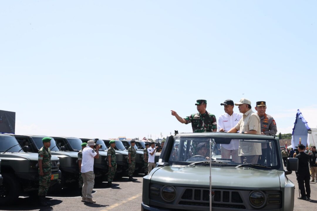 Kasad Terima Ransus Maung dari Menhan, Perkuat Mobilitas Satuan TNI AD