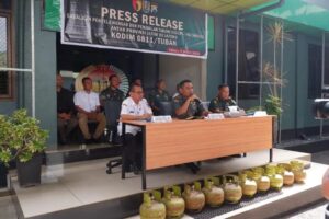 Aparat Kodim 0811/Tuban Gagalkan Penyeludupan LPG