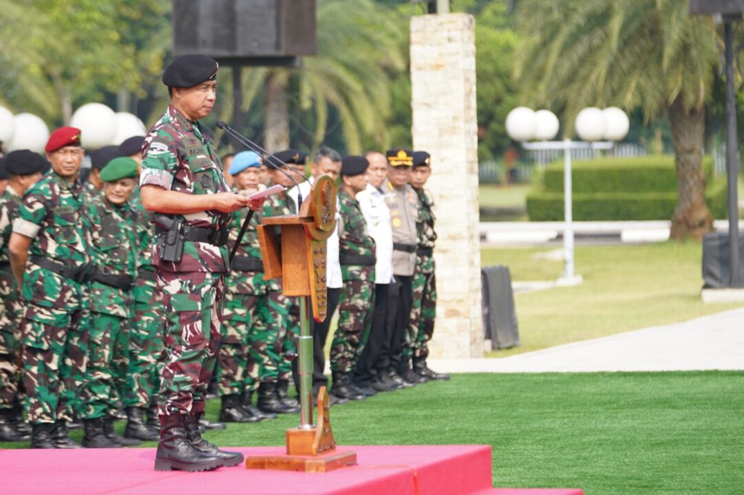 Kasad Dampingi Panglima TNI Berangkatkan 1.090 Personel Satgas UNIFIL ke Lebanon