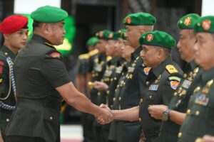 Kasad Pimpin Sertijab Pangdam IX/Udayana dan Empat Jabatan Strategis TNI AD