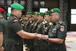 Kasad Pimpin Sertijab Pangdam IX/Udayana dan Empat Jabatan Strategis TNI AD