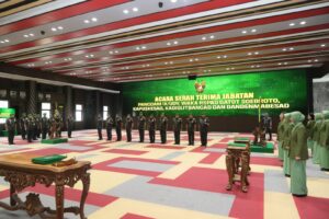 Kasad Pimpin Sertijab Pangdam IX/Udayana dan Empat Jabatan Strategis TNI AD