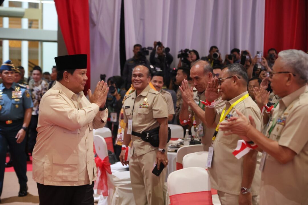 Kasad Hadiri Halal Bihalal Presiden dengan PPAD dan Keluarga Besar TNI-Polri