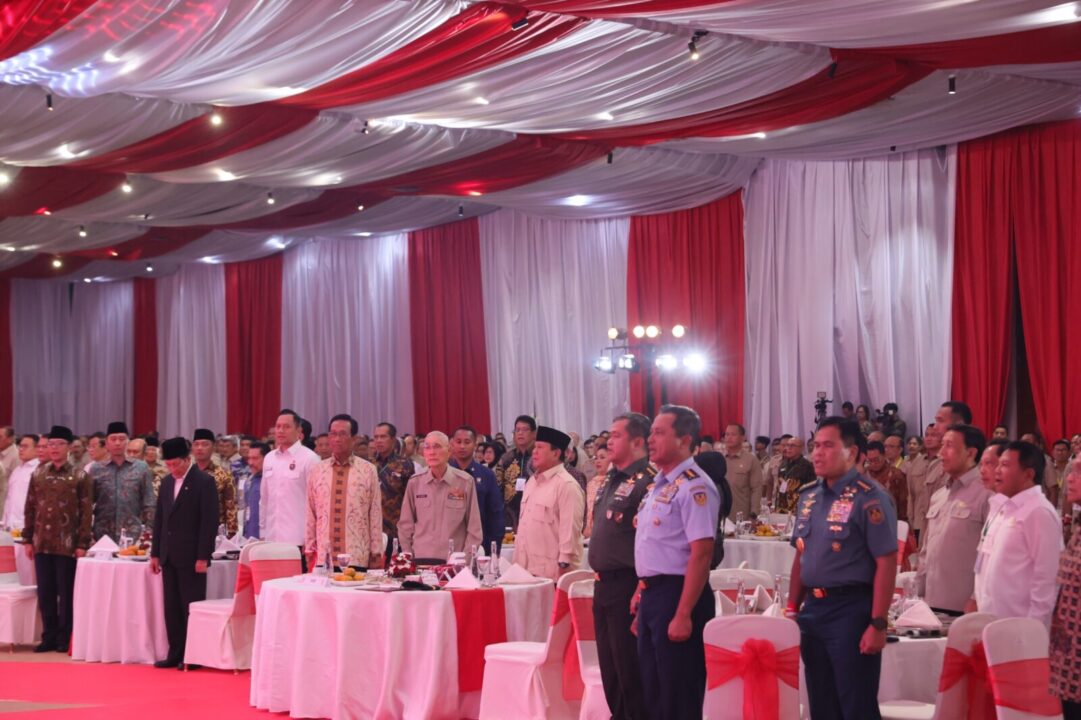 Kasad Hadiri Halal Bihalal Presiden dengan PPAD dan Keluarga Besar TNI-Polri